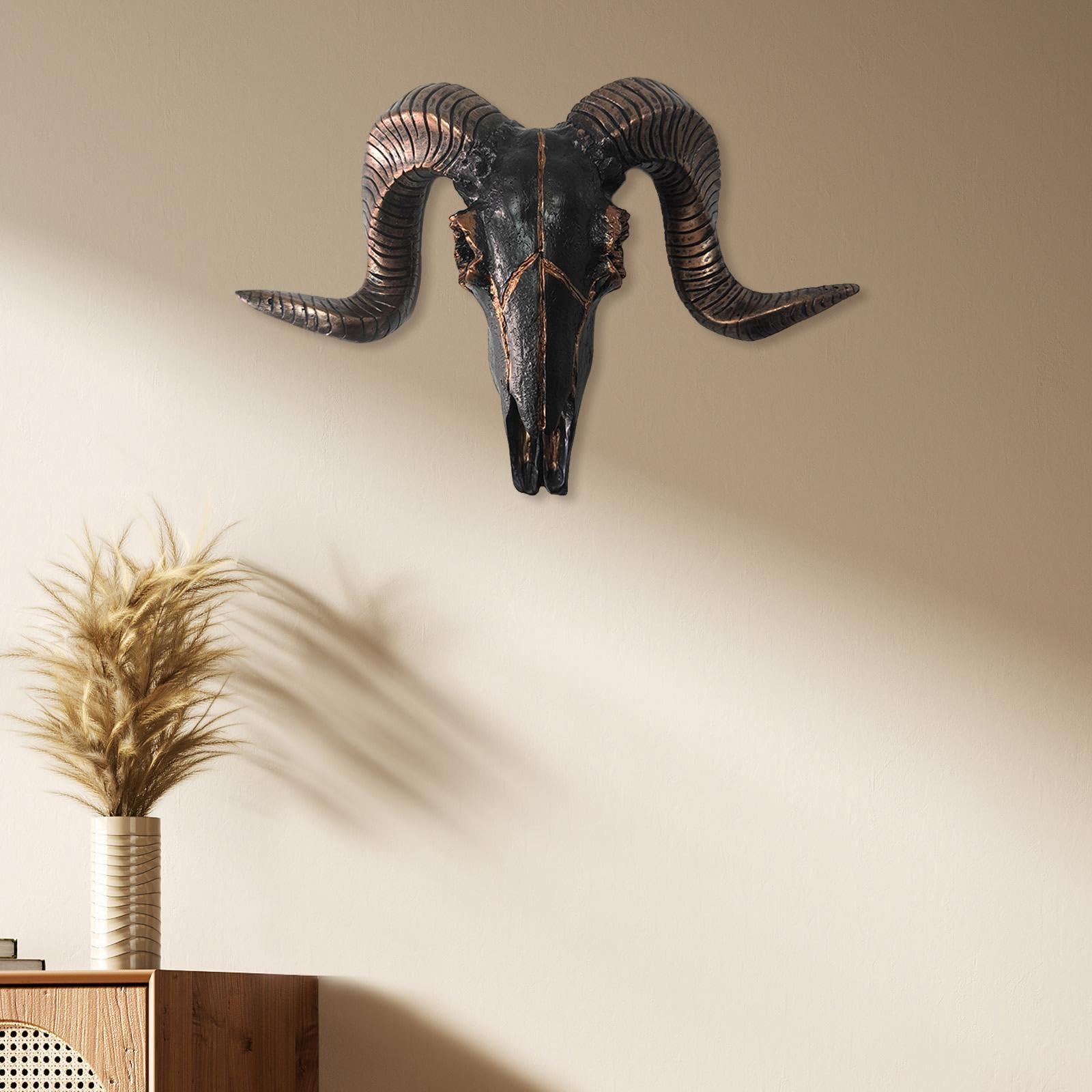 美術品 現代アート 羊の頭 置物 インテリア オブジェ 新商品💖人気急上昇💖 #ひつじ #羊 #トナカイ #置き物